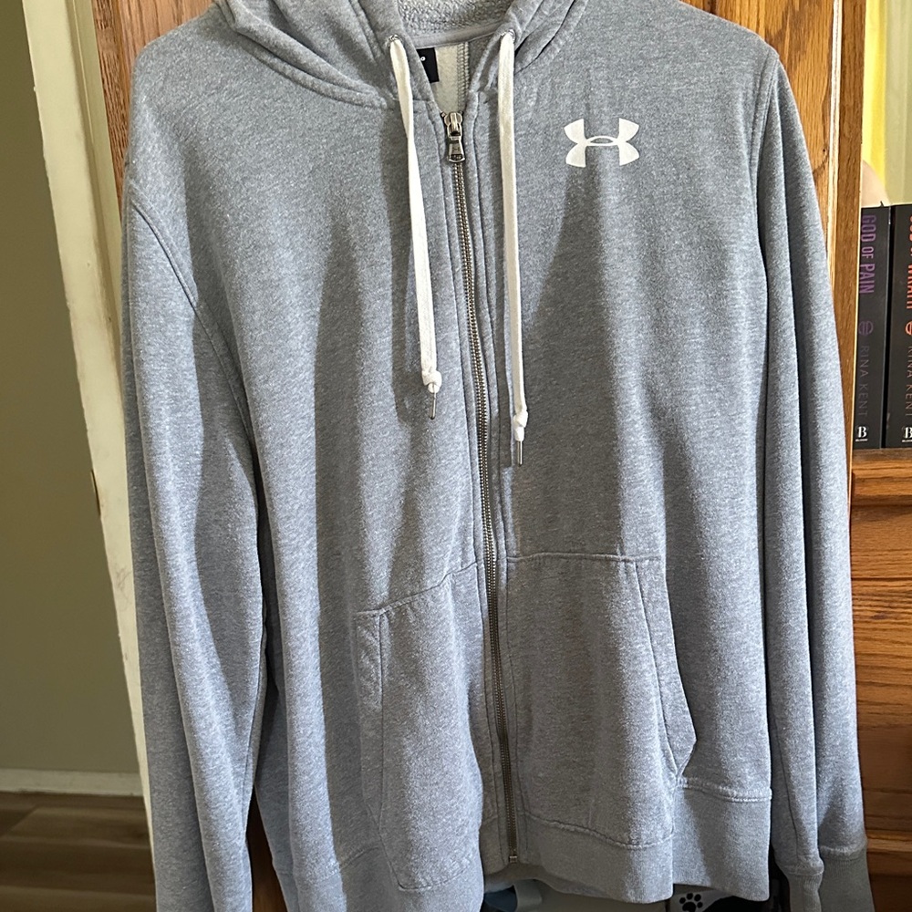 Under Armour Heather Gray Hoodie